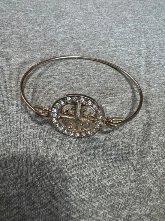 Source Unknown Gold-Tone Three-Piece Bracelet Set with Crystal and Pearl Accents - Picture 2 of 4